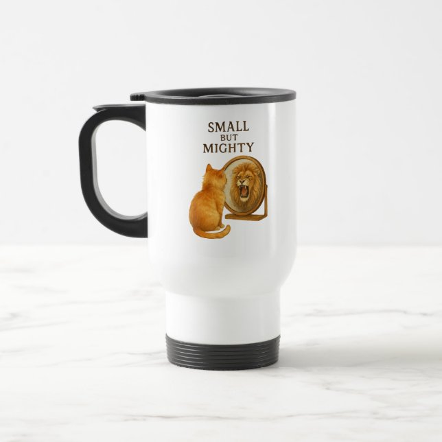 Small but Mighty Travel Mug (Left)
