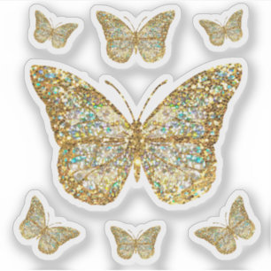 small butterflies sticker