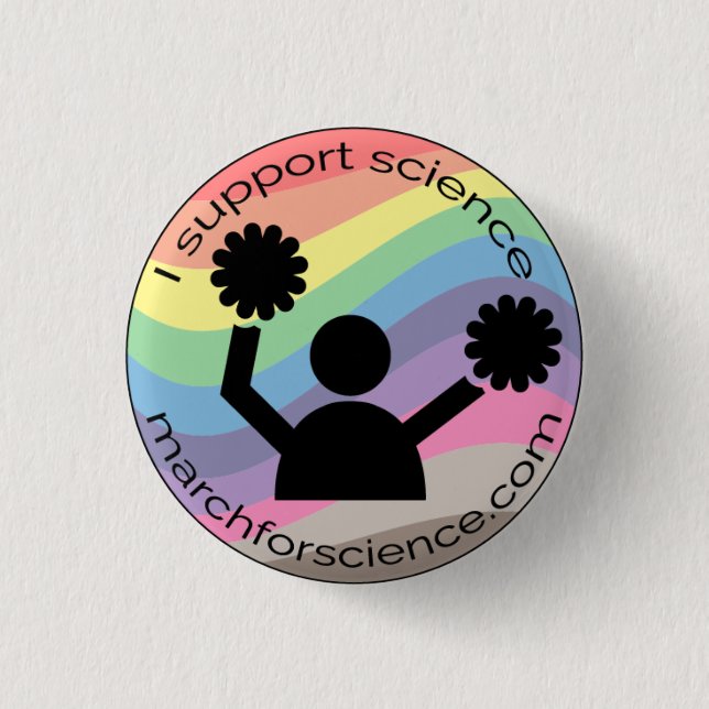 Small Button - Science Supporter (Front)