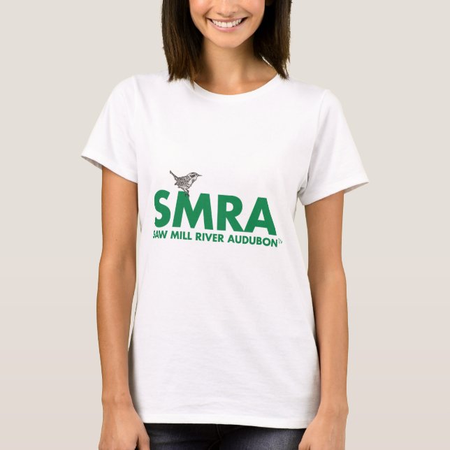 Small Button with SMRA Logo T-Shirt (Front)
