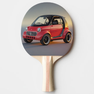 small car ping pong paddle