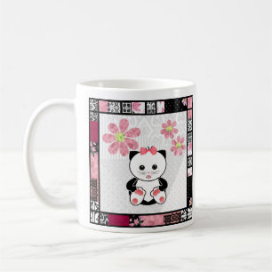 Small cat coffee mug