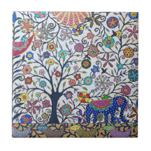 Small ceramic tile- nature