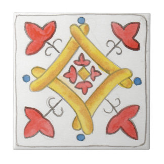 Small ceramic tile Sicily-inspired “Napola”