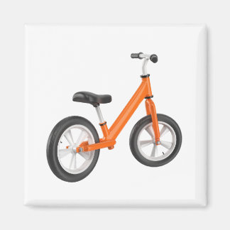 Small children's balance bike magnet