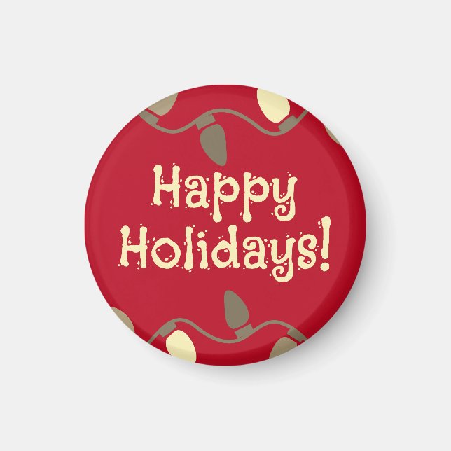 Small Christmas Gift for the Holidays Magnet (Front)
