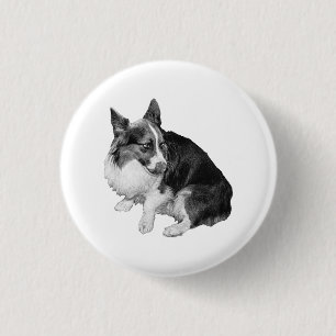 Small Circle, Big Ears 1 Inch Round Button