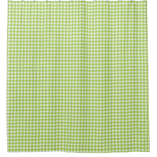 Small Classic Gingham Check Plaid Pattern Green