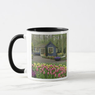 Small cottage flower shop, Keukenhof Gardens, Mug