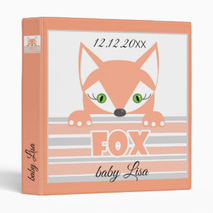 Small, curious Fox, Fox, Red Fox Binder