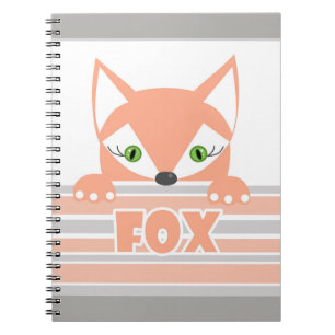 Small, curious Fox Notebook