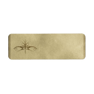 Small Decorative Apothecary Label