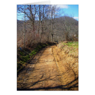 Small Dirt Country Road