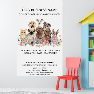 Small Dog Meetup Service Poster