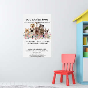 Small Dog Meetup Service Poster