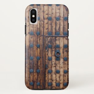 Small Door Within Wooden Medieval Large Doors iPhone X Case