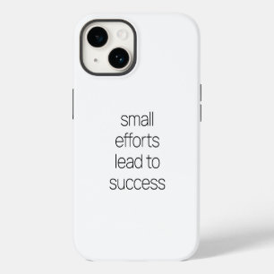 Small Efforts iPhone Case