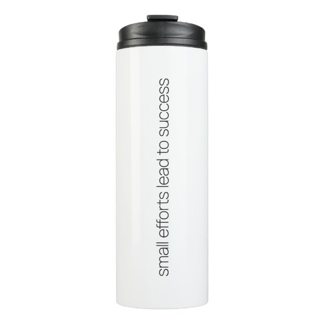 Small Efforts Thermal Tumbler (Front)