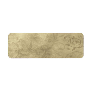 Small Elegant Papyrus Apothecary Label