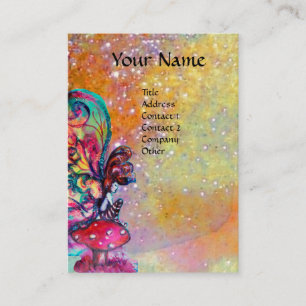 Small Elf of Mushrooms Business Card