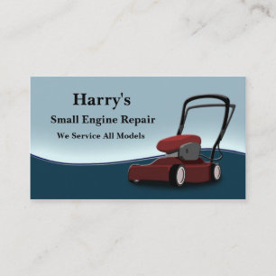 Small Engine Repair Business Card