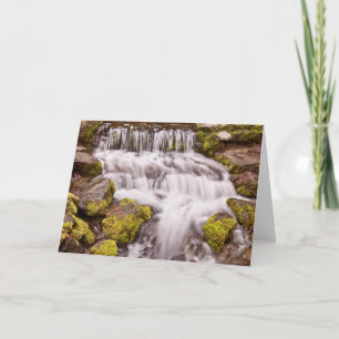 Small Falls In Yosemite Card
