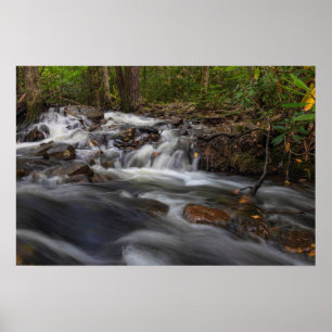 Small Falls on Sand Spring Run Poster