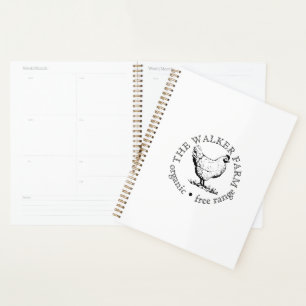 Small Farm Business Promotional Logo Planner