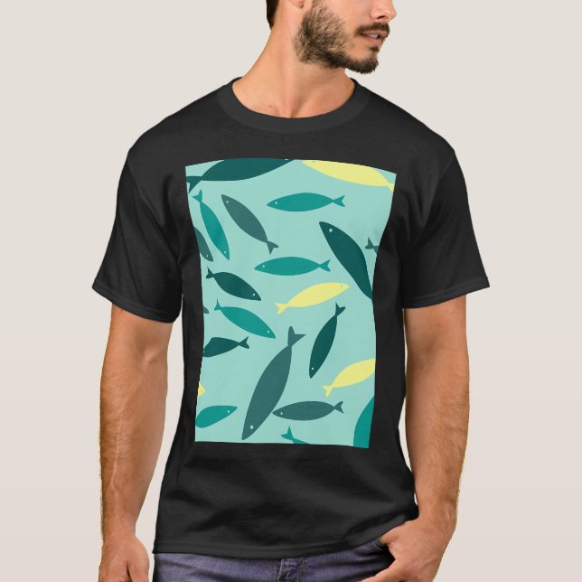 Small Fish Aquarium T-Shirt (Front)