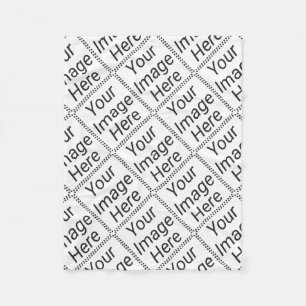 Small Fleece Blanket Template