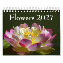 Small Flowers 2027 Calendar