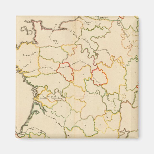 Small French Rivers Magnet (Front)