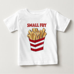 SMALL FRY Foodie French Fries Potatoes Fast Food Baby T-Shirt