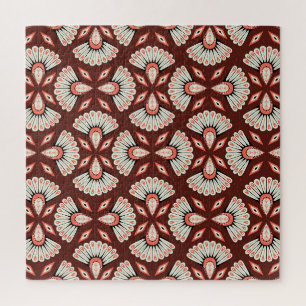 Small Geometric Motifs: Decoration Textile Pattern Jigsaw Puzzle
