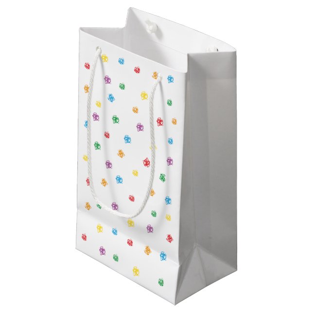 Small gift bag Crayon (Front Angled)