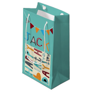 Small Gift Bag - Happy Birthday To You Bunting