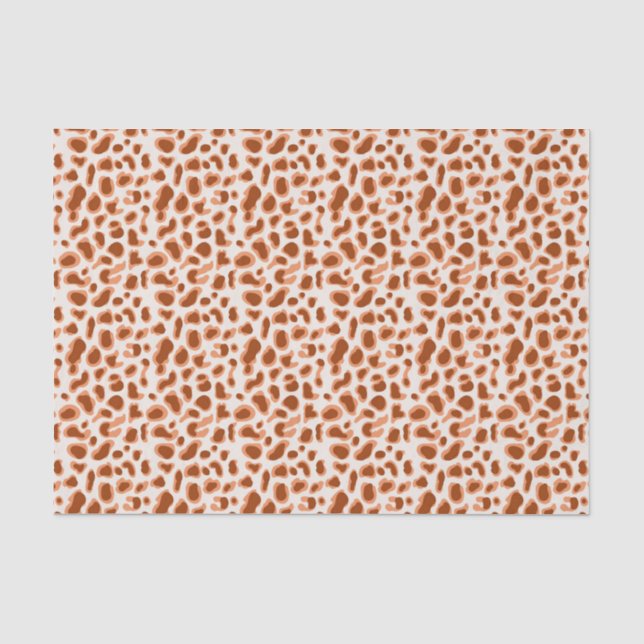 Small Giraffe Animal Print Tissue Paper (Front)