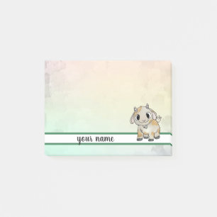 small goat post-it notes
