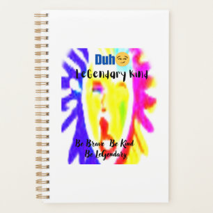 Small Gold Spiral DUH 😏Planner – Organize Boldly Planner