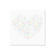 Small Hearts Big Heart - Watercolor