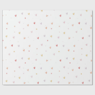 Small Hearts Wrapping Paper