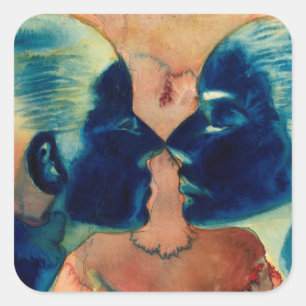 Small in Between 2007 Square Sticker