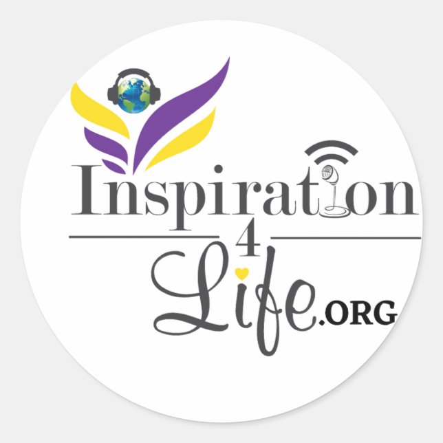 Small Inspiration 4 Life Stickers (Front)