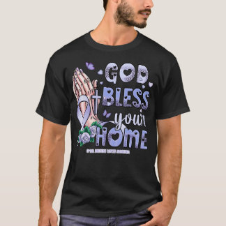 Small Intestine Awareness god bless faith hope T-Shirt