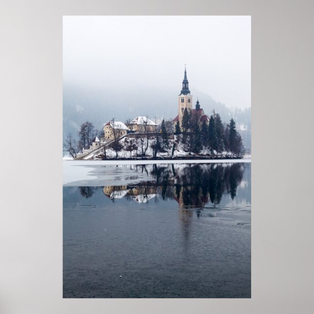 Small Island Church Poster (Front)