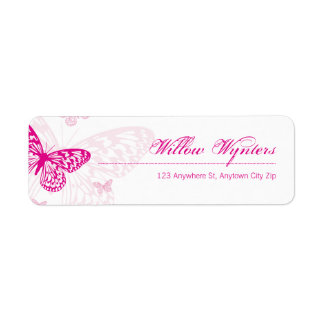 SMALL LABEL SEALS :: butterflies 1