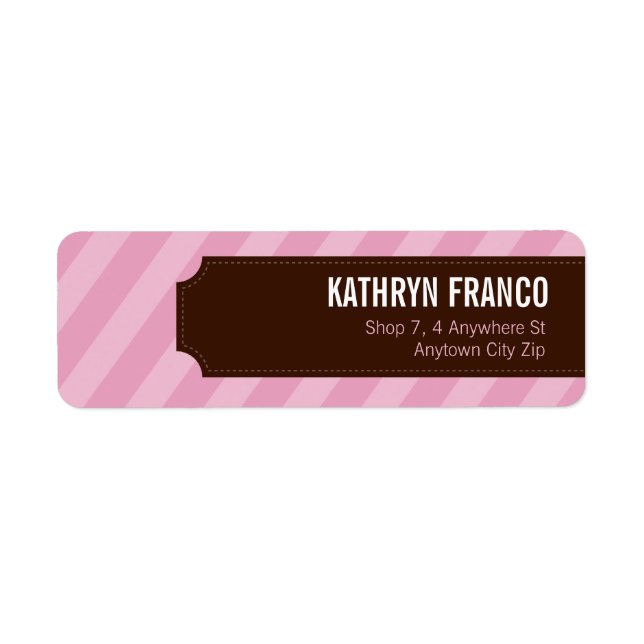 SMALL LABEL SEALS :: candystripes 3L (Front)