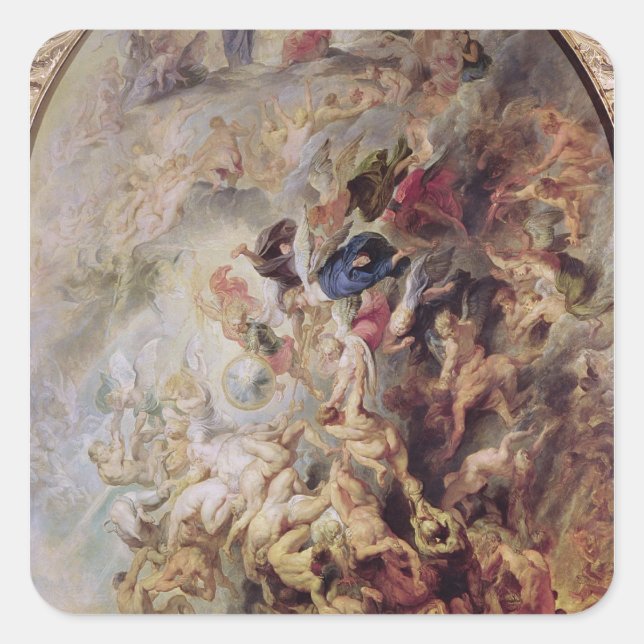 Small' Last Judgement, c.1620 Square Sticker (Front)