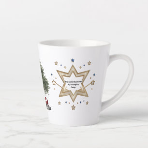 Small Latte Mug – “Best Dad in the Universe