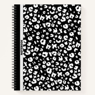 SMALL LEOPARD PRINTS DESIGN NOTEBOOK